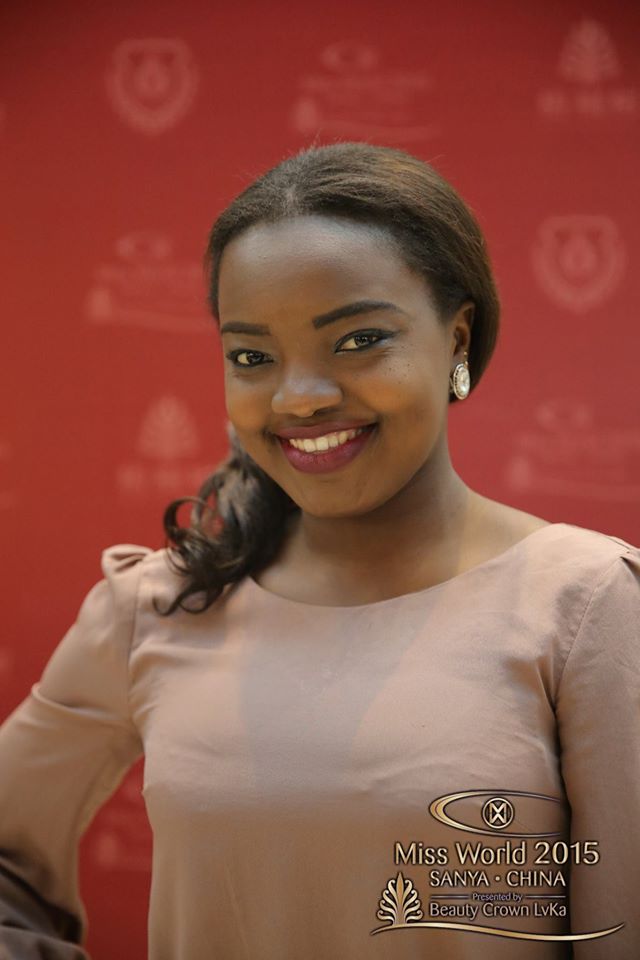 Hoa hậu tới từ Uganda.